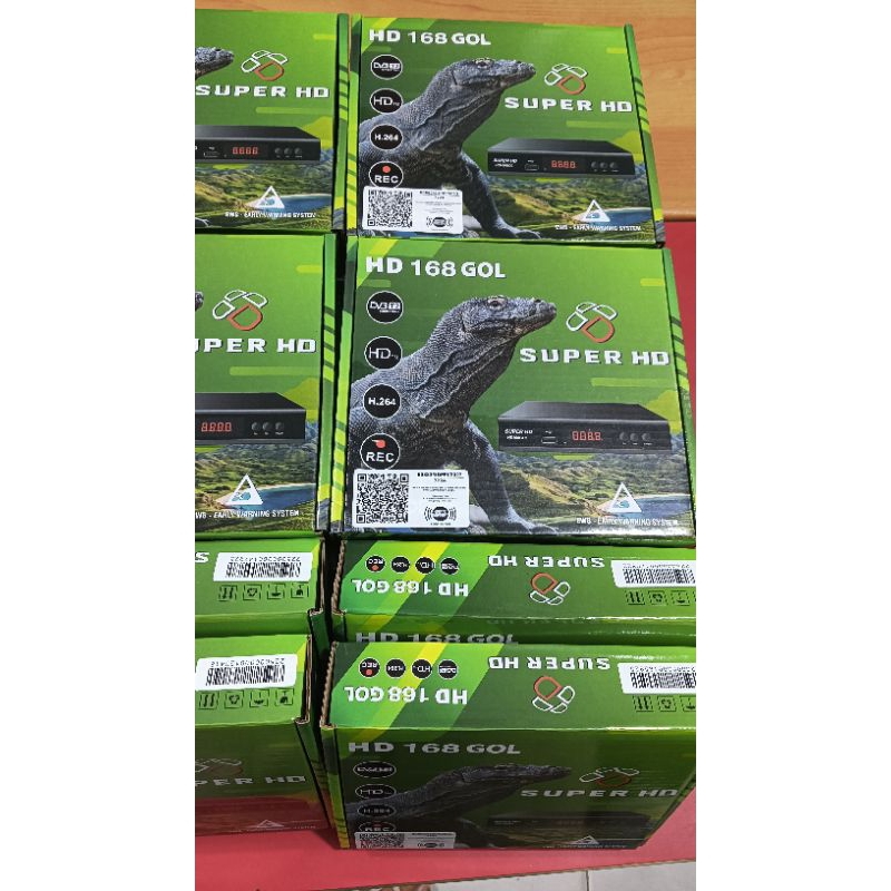 SET TOP BOX SUPER HD 168 GOL
