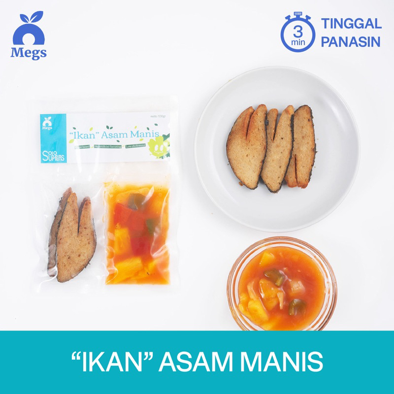 

“IKAN” ASAM MANIS - MAKANAN INSTANT/ SIAP MAKAN/ READY TO EAT (SOLO SUPPERS BY MEGS)