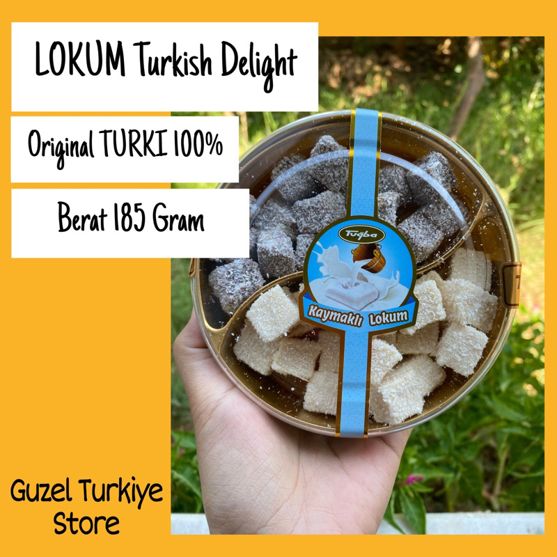 

LOKUM TURKISH DELIGHT 180 Gram Original TURKI 100%