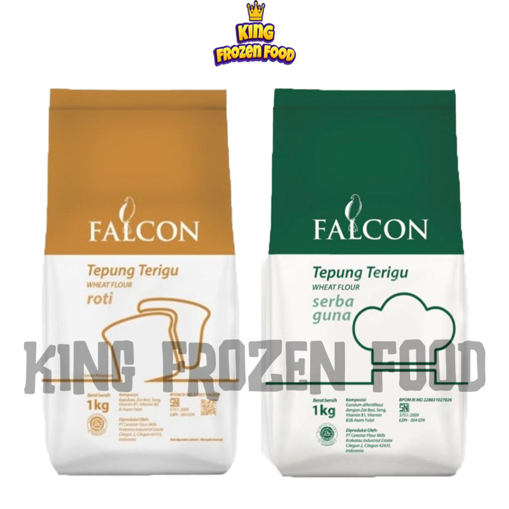 

Falcon Tepung Terigu Serbaguna/Roti 1KG