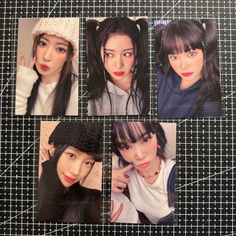 [ RARE ] Photocard Official Le sserafim pob ld wvjp unforgiven - pob bene pc - Yunjin Eunchae Sakura