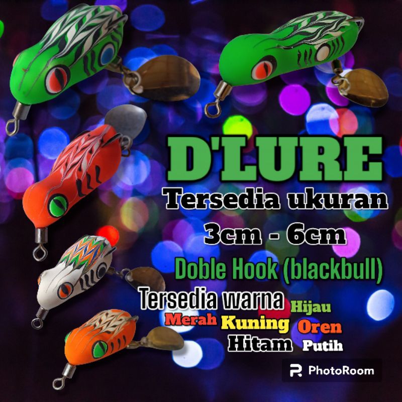 D'LURE sofrog ampuh untuk casting gabus (beli 1 gratis 1 cangkang)  by meiwak TV paling killer