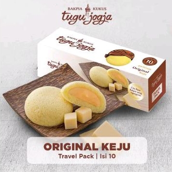 

Bakpia Kukus Tugu Jogja Rasa Original Keju- Travel Pack