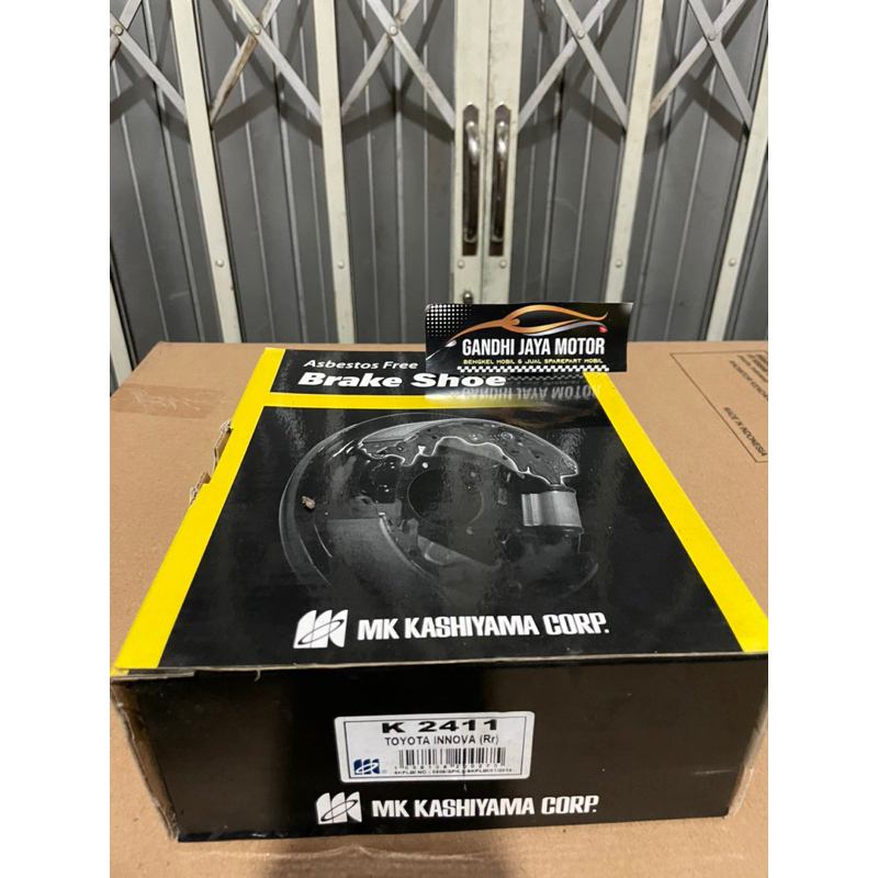KAMPAS REM BELAKANG / BRAKE SHOE INNOVA 2004-2015 MK KASHIYAMA