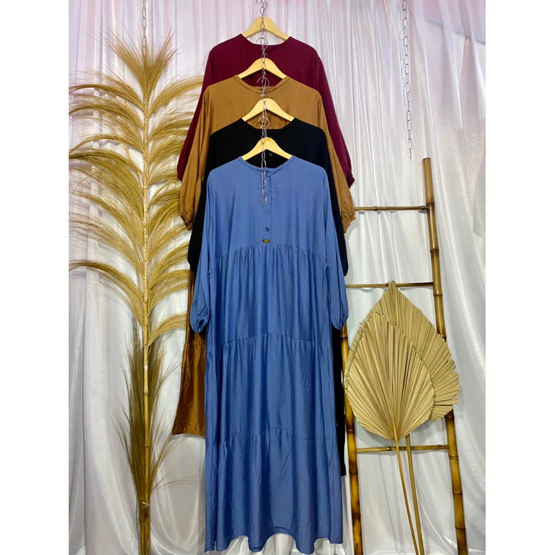 Alisa Dress Premium Ld 110 Gamis Premium