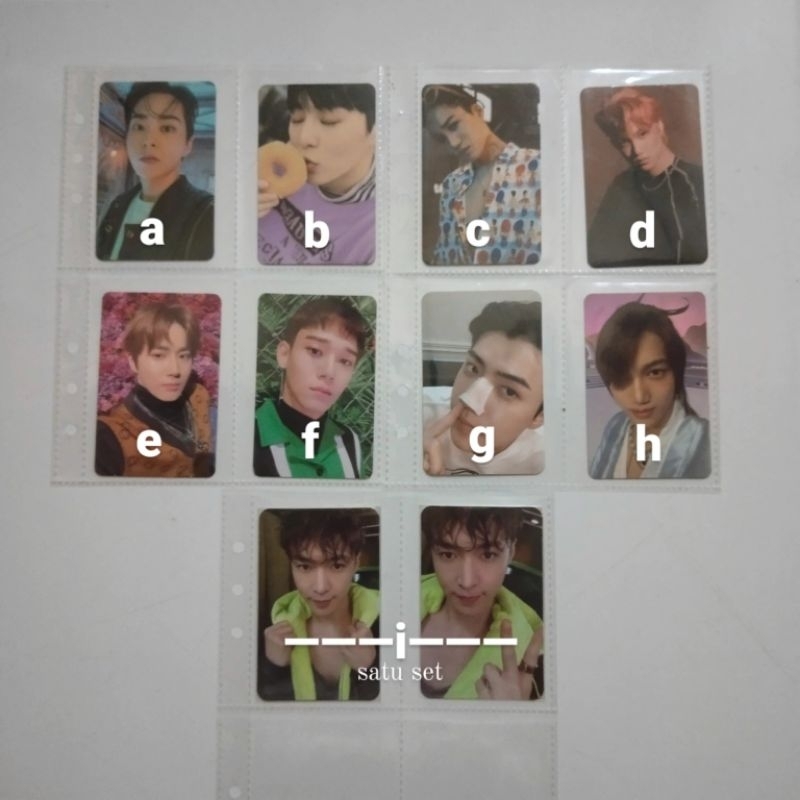 [EXO] Photocard/PC Xiumin Suho Lay Chen Kai Sehun Official