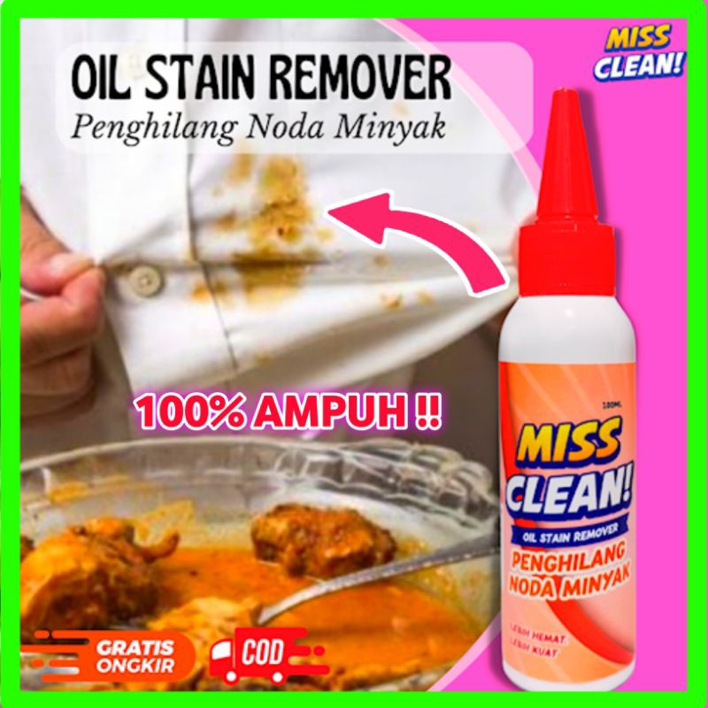 MISS CLEAN terbukti ampuh penghilang noda pakaian penghilang noda baju membandel penghilang noda baj