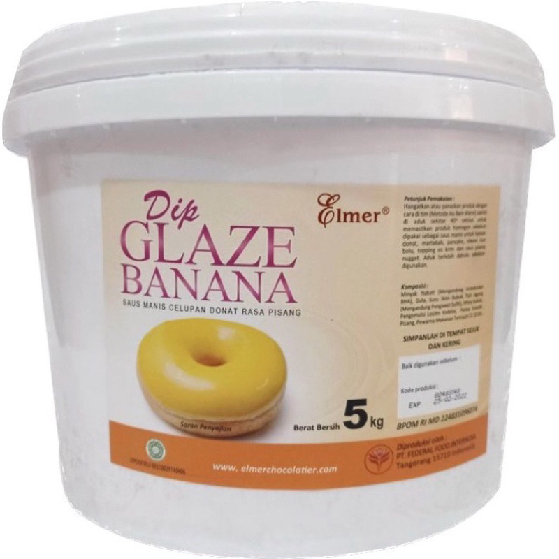 

Elmer Dip Glaze Banana 500gr - REPACK