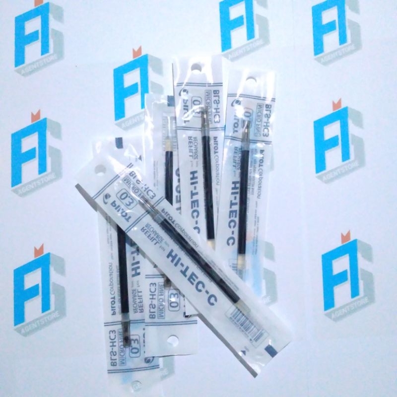 

PILOT HI TEC REFILL 0.3 HITAM