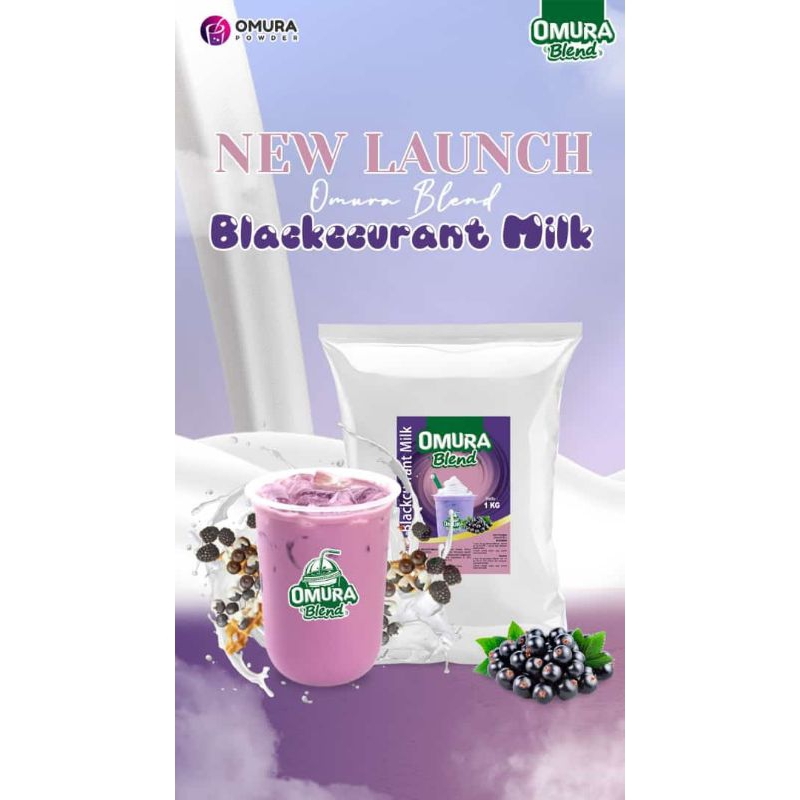

BLACKCURRANT OMURA POWDER BUBUK MINUMAN BOBA