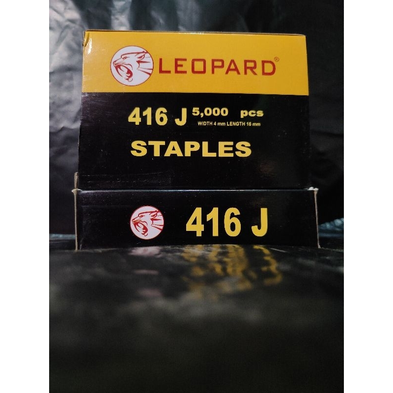 

staples 416j leopard / paku tembak angin 416 j leopard isi 5000pcs