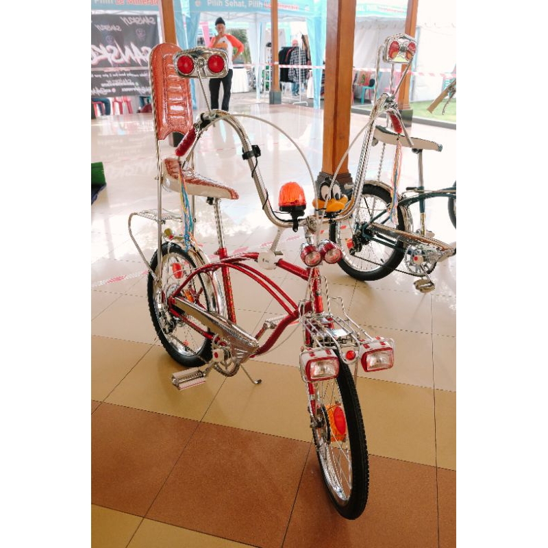sepeda lowrider simking restorasi