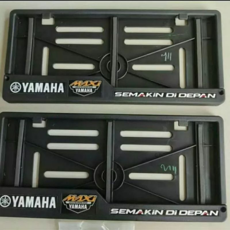 cover plat nomor motor dudukan plat nomor tempat plat nomor yamaha original