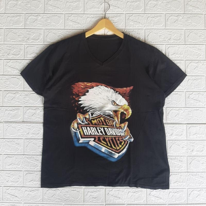 kaos t shirt HARLEY DAVIDSON build up size XL second