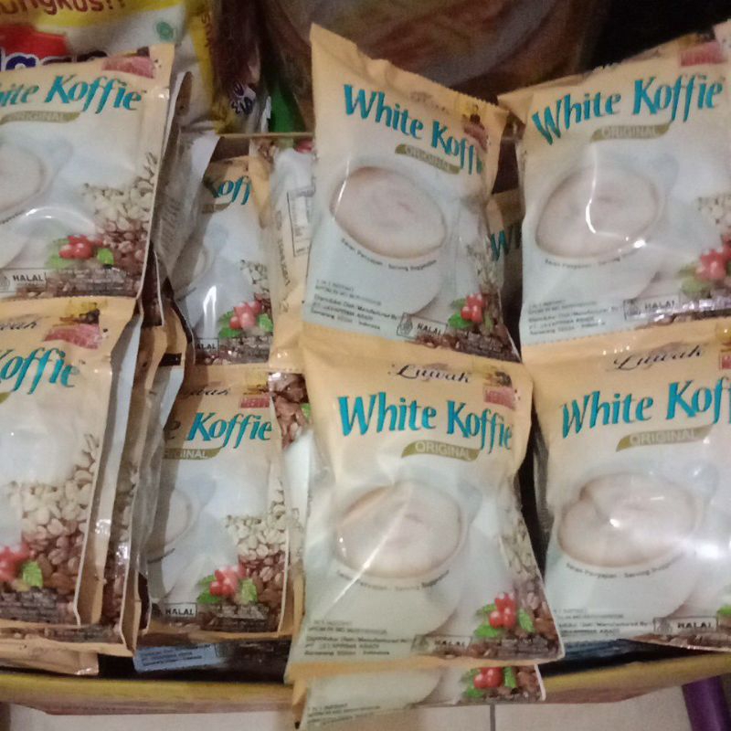 

White koffie