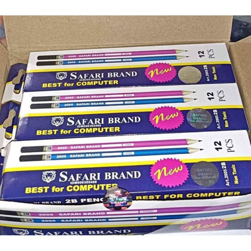

Pensil safari brand 1 pack isi 12
