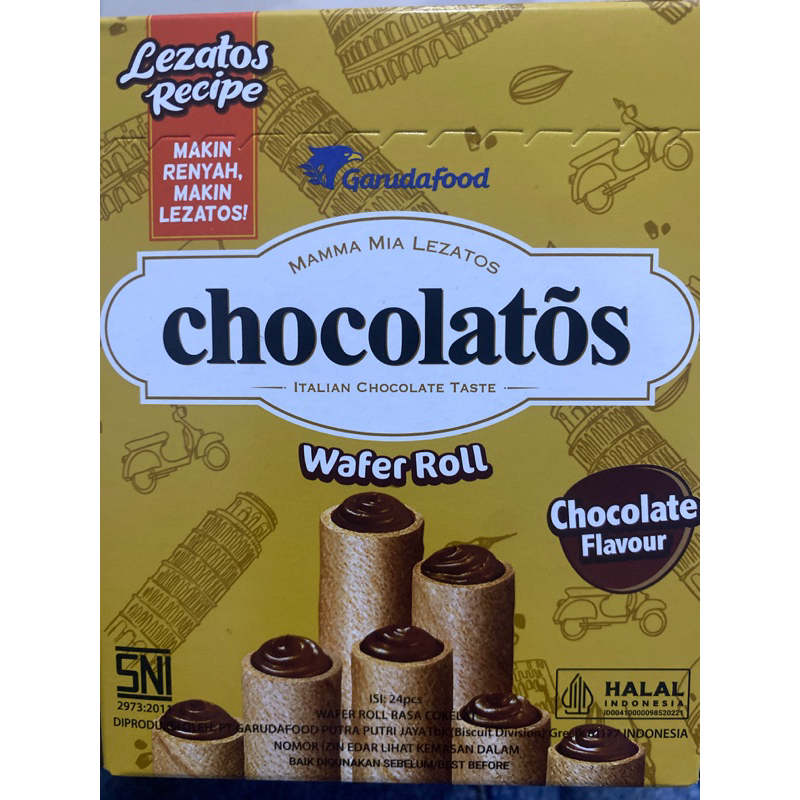 

Chocolatos Wafer isi 24pcs