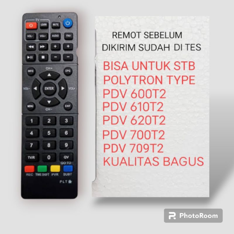 Remote stb Polytron/Remot set top box polytron