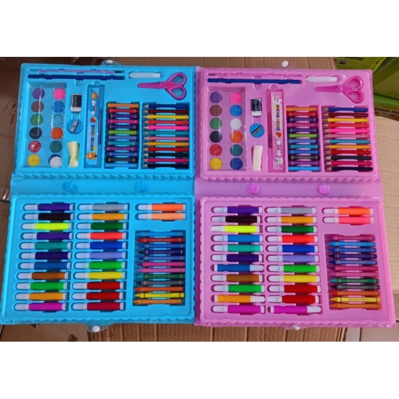 

Crayon set isi 86/ Pensil warna isi 86 pcs