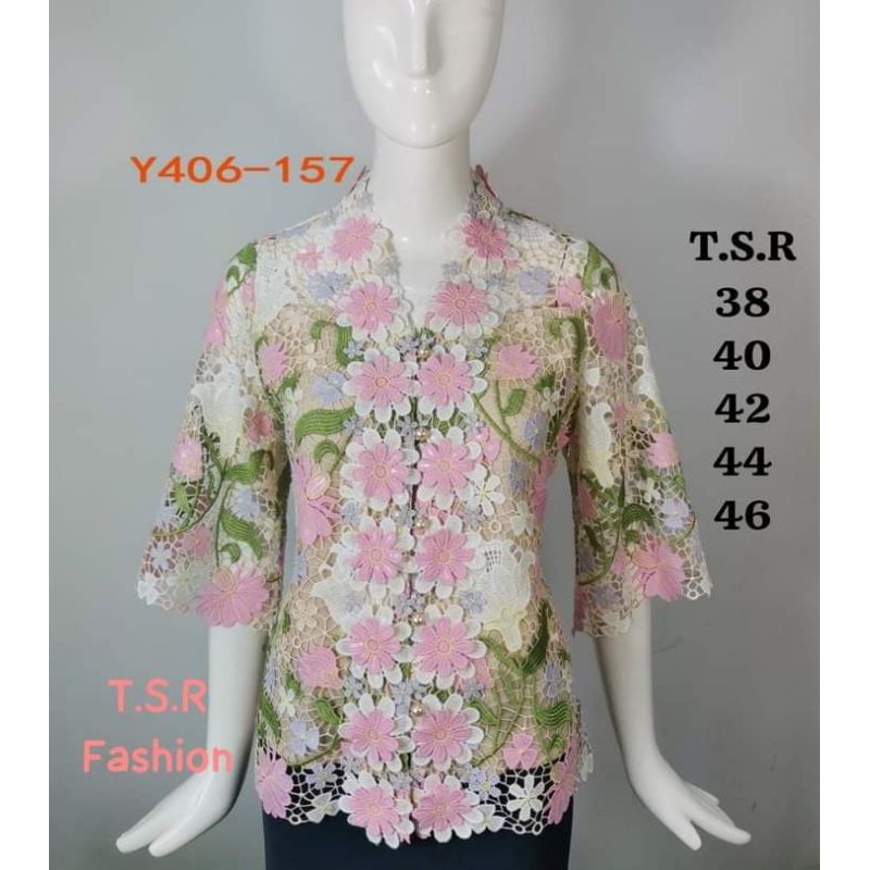 Atasan Blouse Pink Butik Original Bangkok Super Mewah