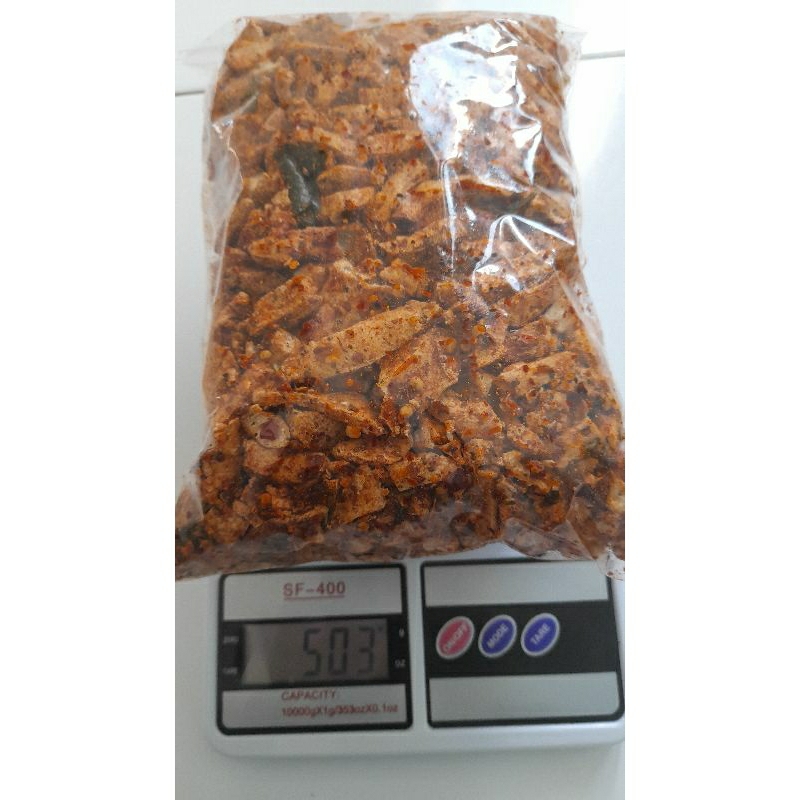 

Basreng Pedas Jeruk Purut 500gr