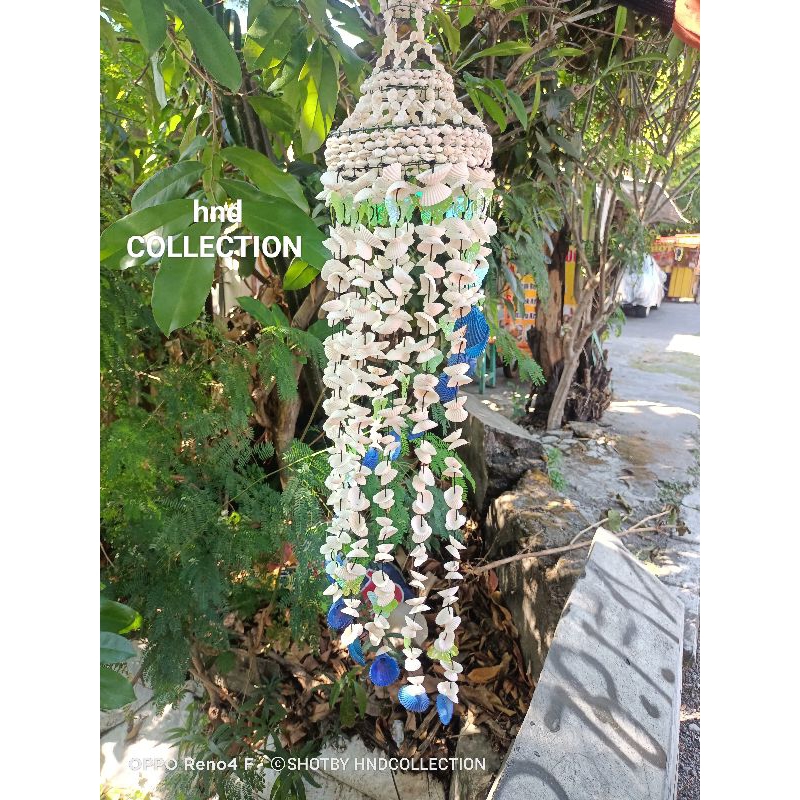 hiasan gantung ,asli kerajinan kerang
