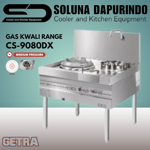 GETRA GAS KWALI RANGE CS-9080DX / CS 9080DX / CS9080DX