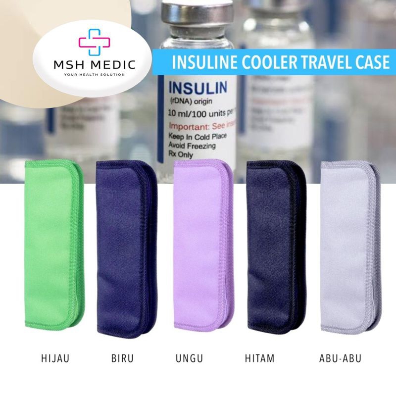 Tas Pendingin Portable - Tas insulin Cooler Bag Diabetic Foill