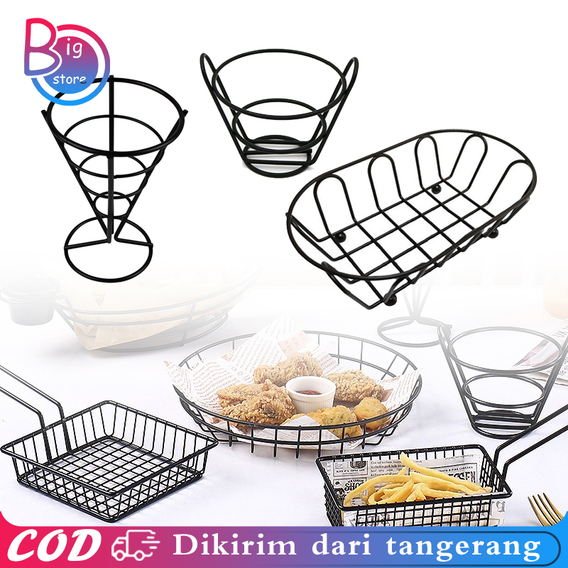 Keranjang Kentang / Tempat French Fries / Wadah Kentang Goreng / Tempat Kentang Goreng / Keranjang F