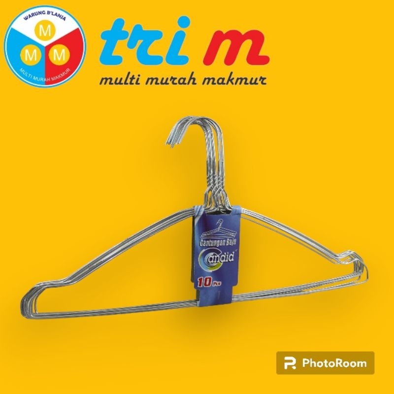 Hanger stainless/gantungan baju kawat/gantungan baju/hanger kawat
