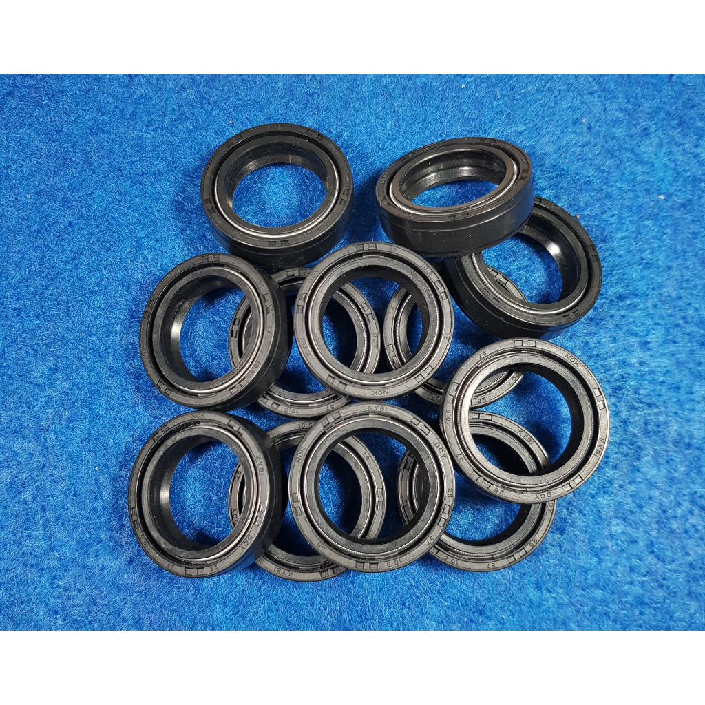 Seal oil shock depan NOK dobel per kualitas import/ ARS Original Asli Dobel per, untuk shock breaker