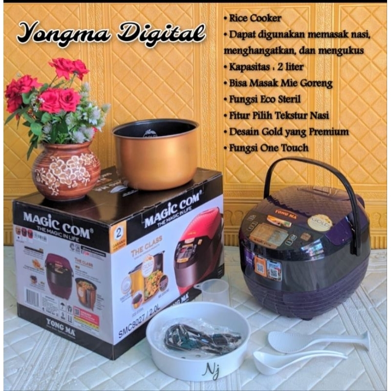 Rice Cooker Yong Ma Digital 2Ltr