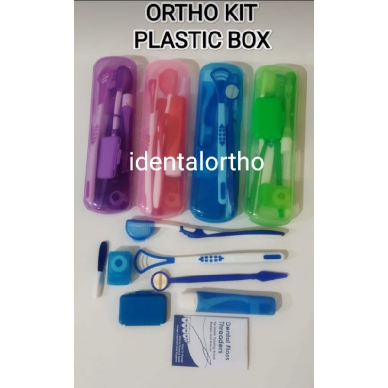 DENTAL ORTHO KIT BOX PLASTIK
