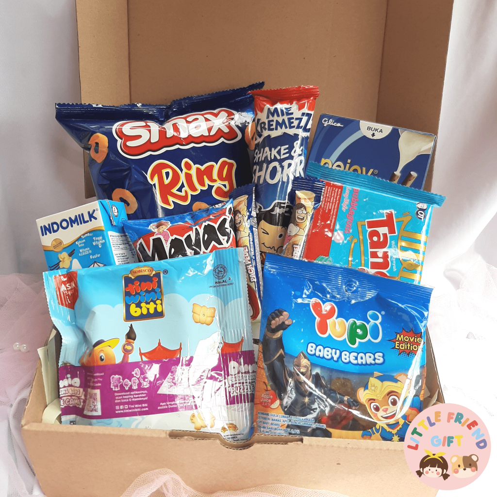 

Little Friend Gift - Suprise Box Hampers Blue