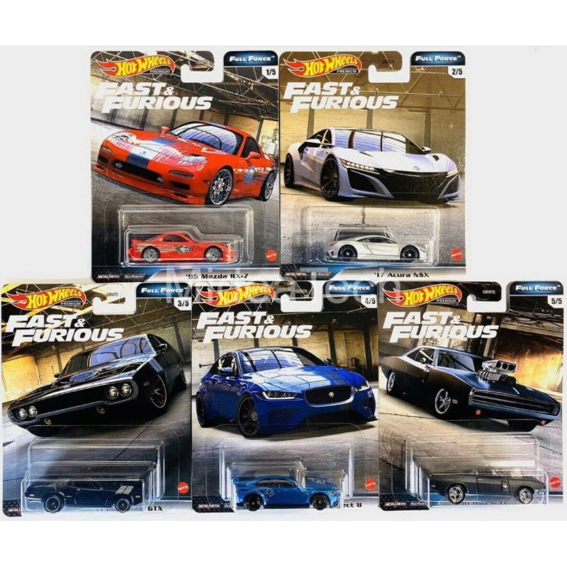 HOT WHEELS PREMIUM FAST FURIOUS FULL FORCE PREMIUM FREE PROTEK