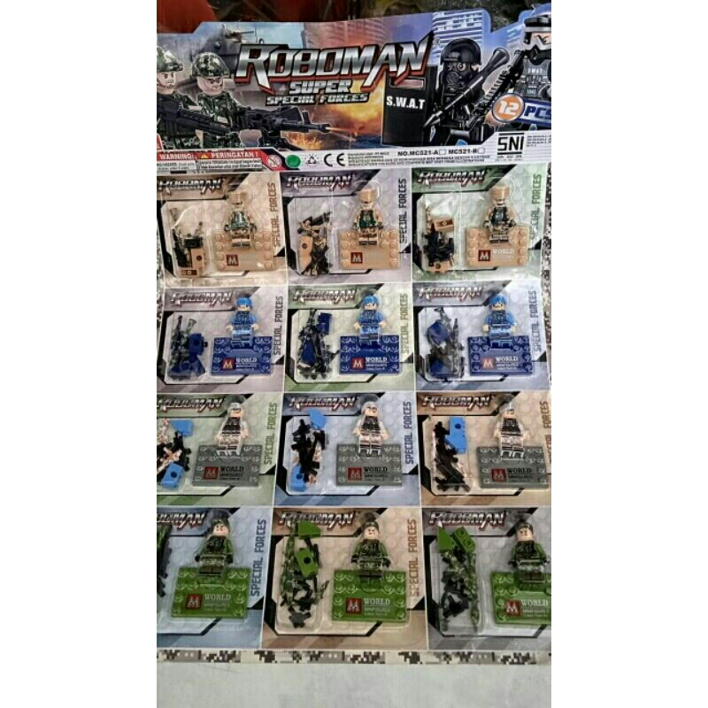 lego tentara lembaran isi 4