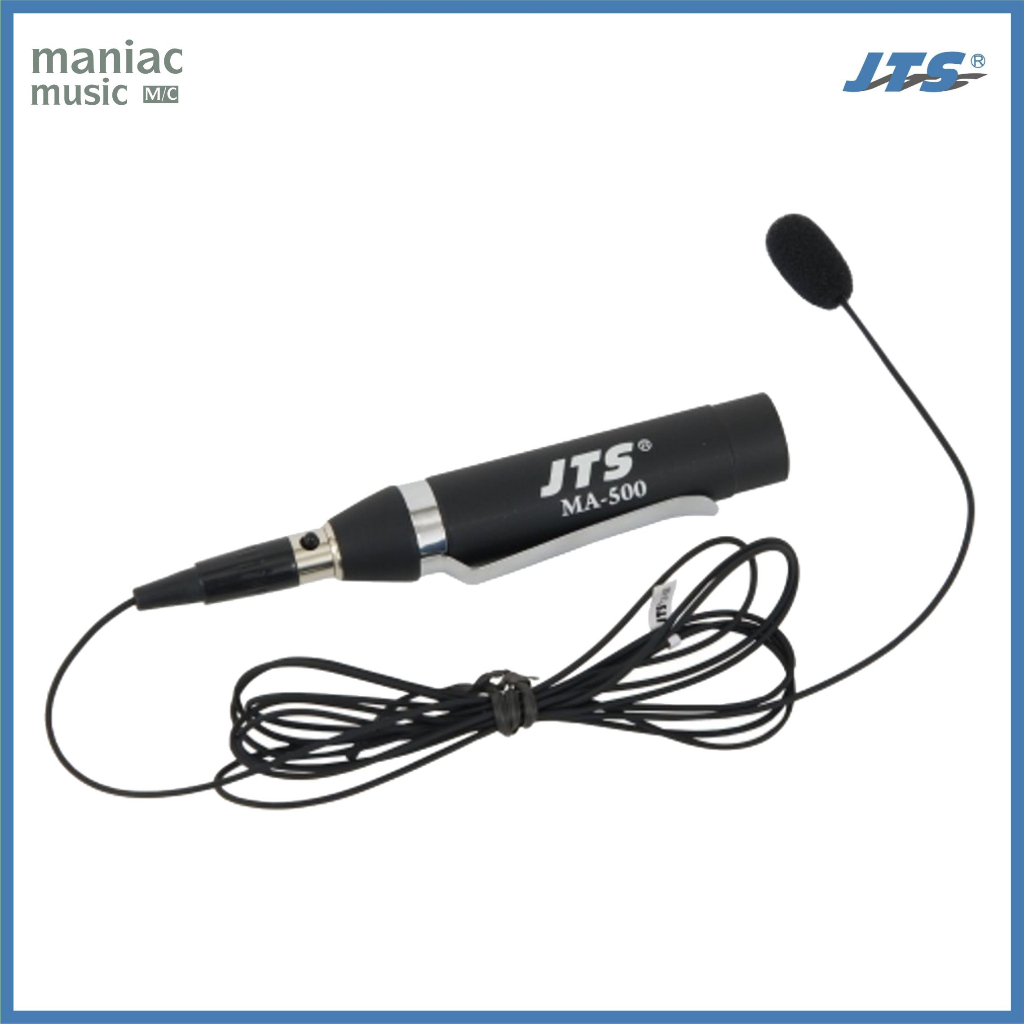 JTS CX500F MA500 - Instrument Mic. Condenser. Phantom Power. Flute. Adapter. Directional. Flexible. 