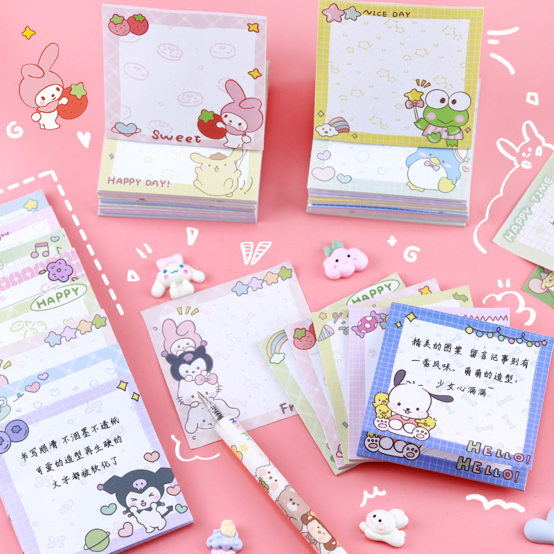 

MEMO STICKY NOTES KUROMI MY MELODY
