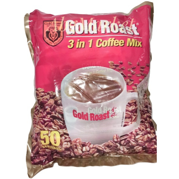

Gold Roast 3 in 1 Coffee Mix/ Coffeemix/ Kopi Campur 3in1 Instant 50s