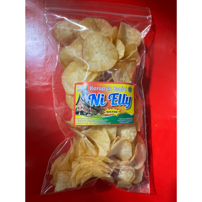 

Keripik sanjai manis 200 gram