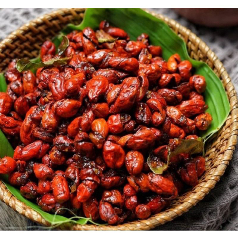 

kripik kulit melinjo pedas manis 2pack