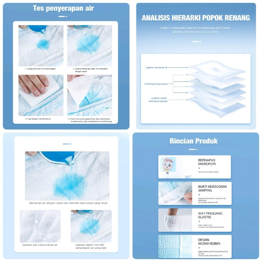 MH - POPOK RENANG BAYI - BABY DIAPER SWIM - SWIMPANTS ANAK