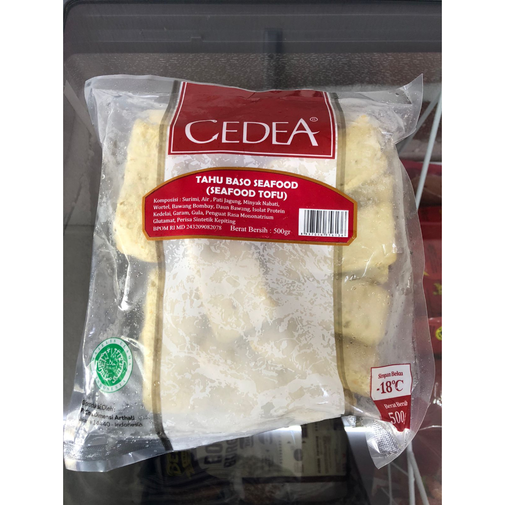 

Cedea Tahu Baso Seafood 500g