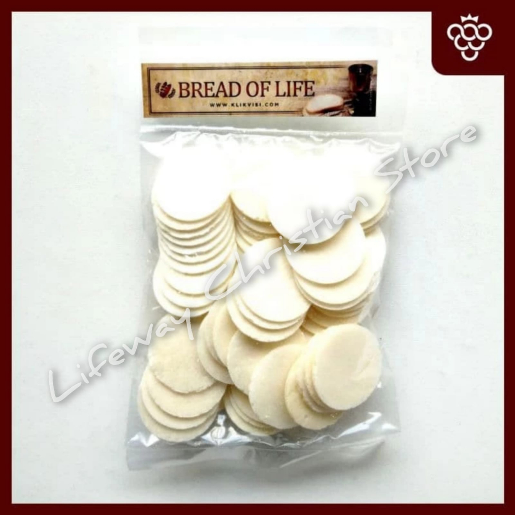 

(Best Seller Product) Hosti Perjamuan Gereja Isi 25 gram