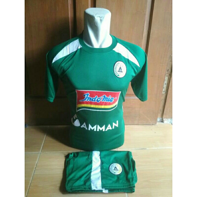 Kaos Jersey sepak bola PSS Sleman/Baju Stelan setelan club klub Liga Indonesia