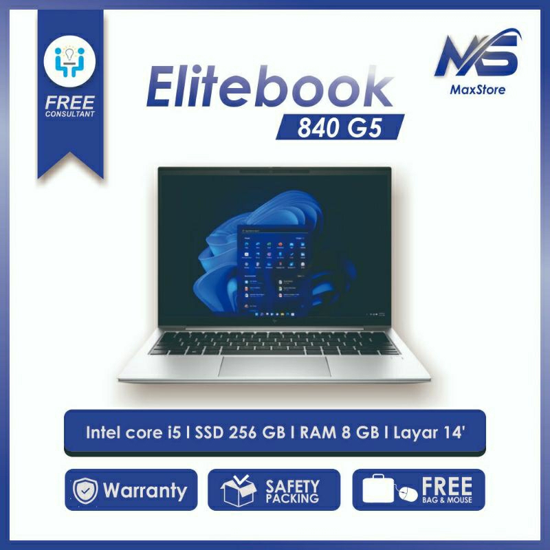 TERMURAH Laptop HP Elitebook 840 Series Intel Core i5 ~ i7