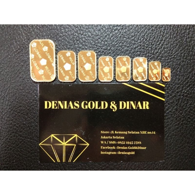 Logam Mulia Antam Fine Gold 0.5gr Potrait