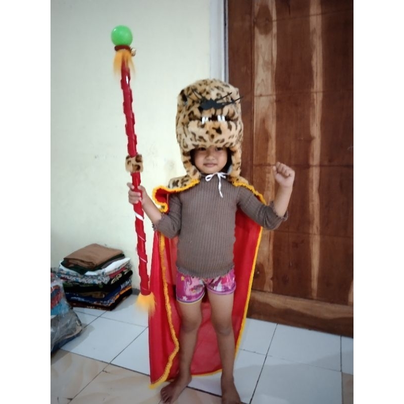 Harimau maskot,  mayoret anak, kostum macan marching band
