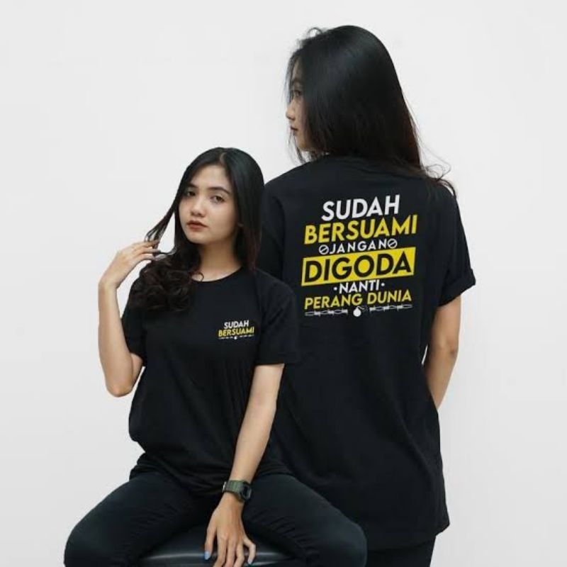 KAOS SUDAH BERSUAMI