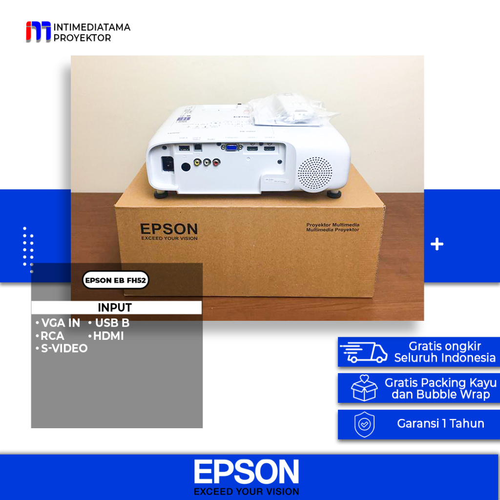 Proyektor Epson EB FH52